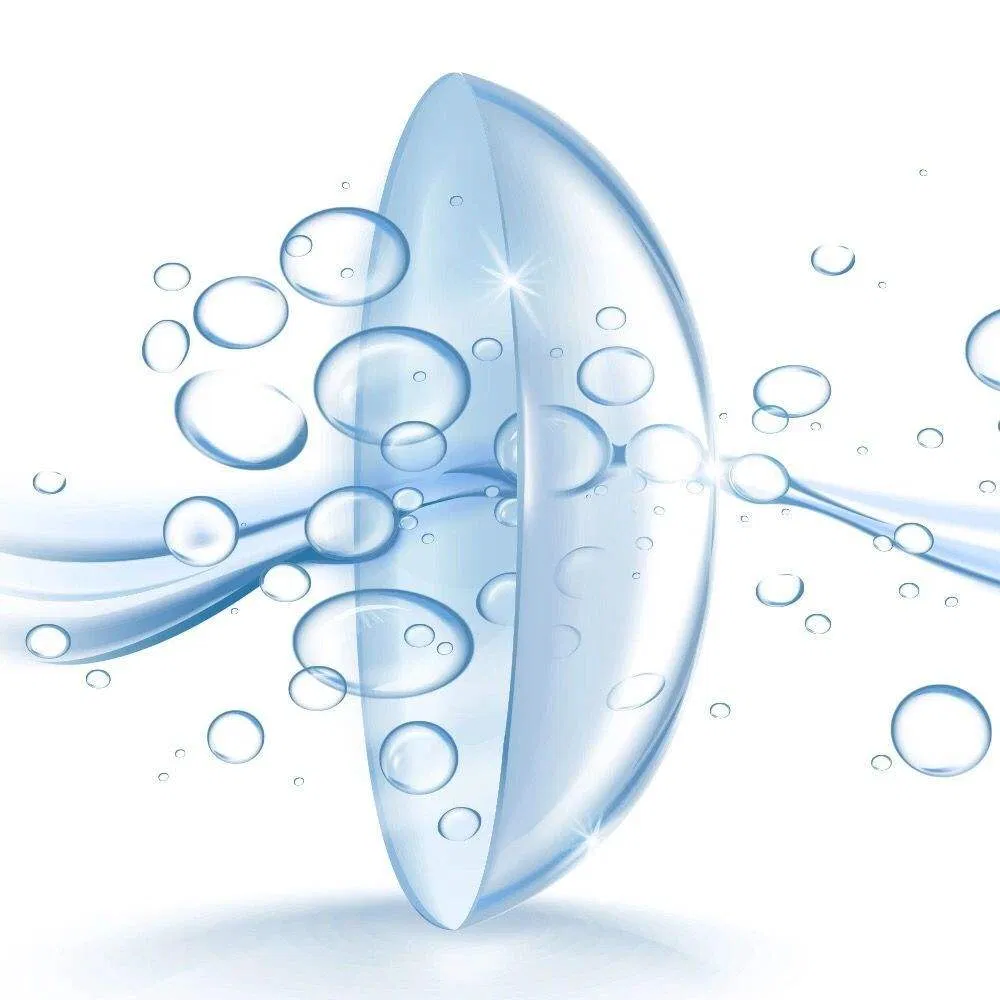 Silicone Hydrogel Contact Lenses for Superior Oxygen with Power From -1.00 to -11.00