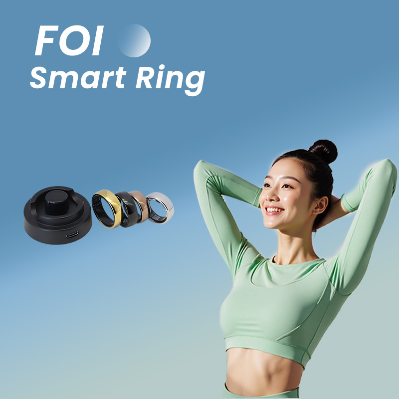 Smart Ring Calorie Monitor Step Mileage Pedometer Multiple Sport Modes Heart Rate Blood Oxygen Sleep Health Fitness Tracker Ring