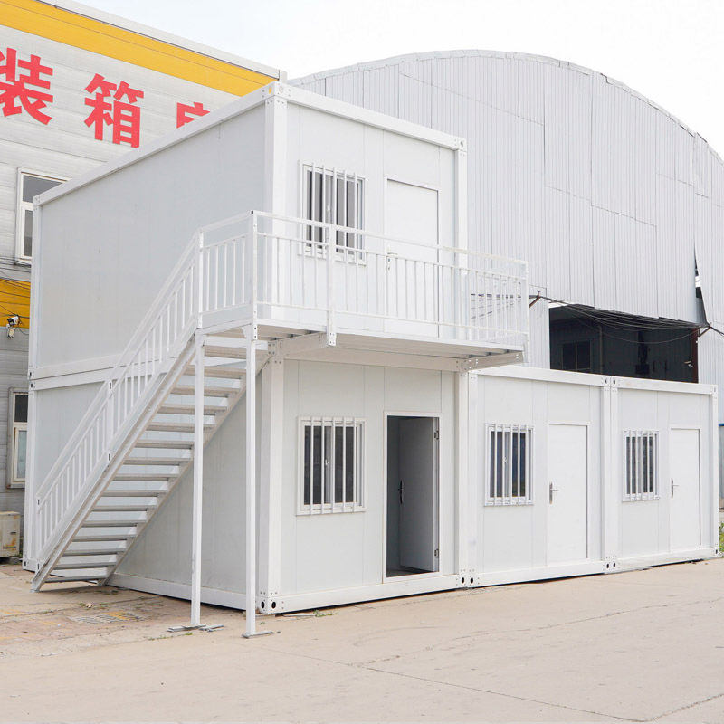 Mobile Steel Frame 20FT 2 Bedroom Luxury Prefabricated Detachable Prefab Modular Assembled Living Container Capsule House