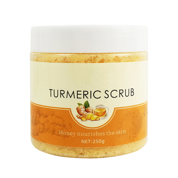 High Quality Private Label Remove Acne Skin Whitening Skin Care Turmeric Scrub for Dark Spots
