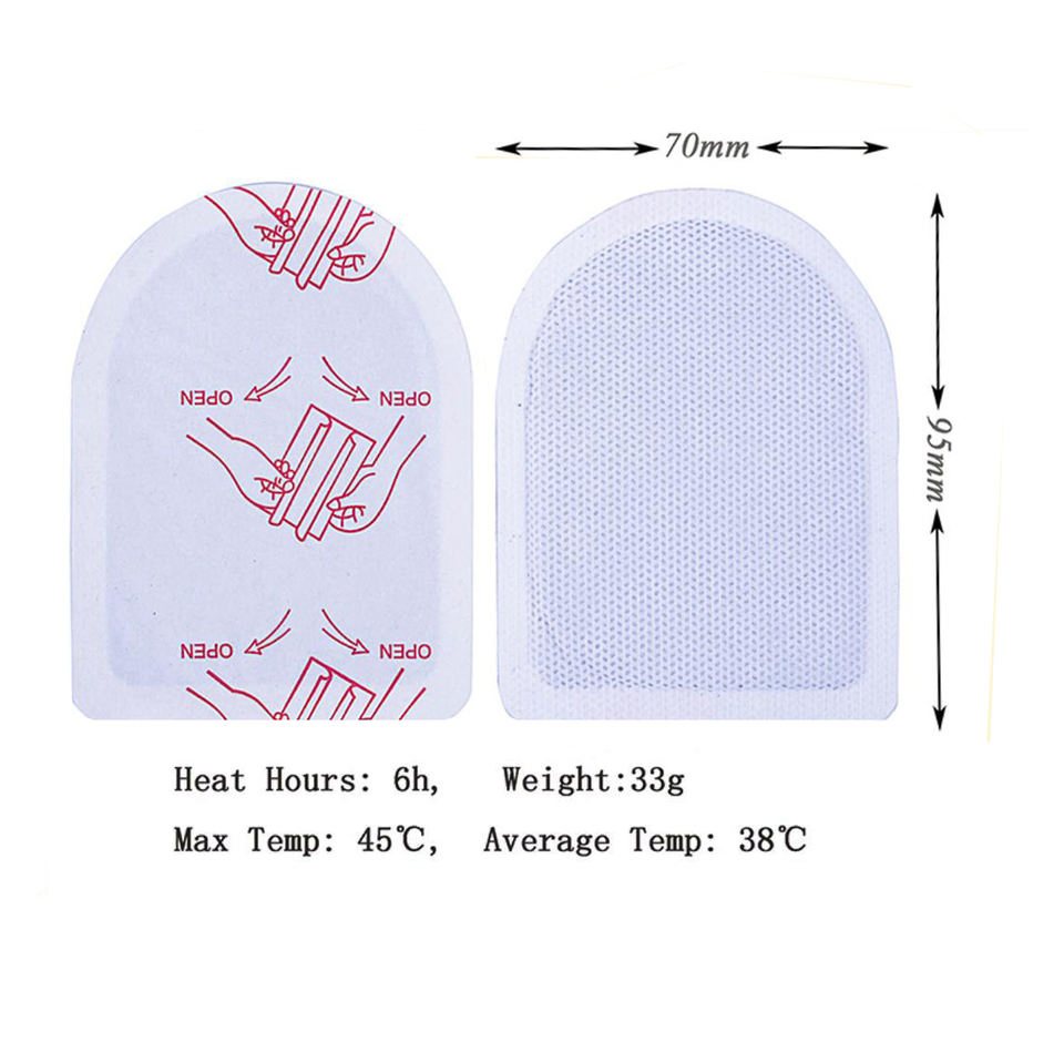 Toe Warmer Heating Insole Heat Patch High Quality Foot Warm Pad Adhesive Warmer Pads for Foot