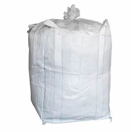 Customized 1000kgs-2000kgs PP Woven Cross Corner Loops Baffle Building Sand Super Sack Sling Ton Jumbo Bulk FIBC Q Anti-UV Venti ISO9001 ISO14001 ISO22000