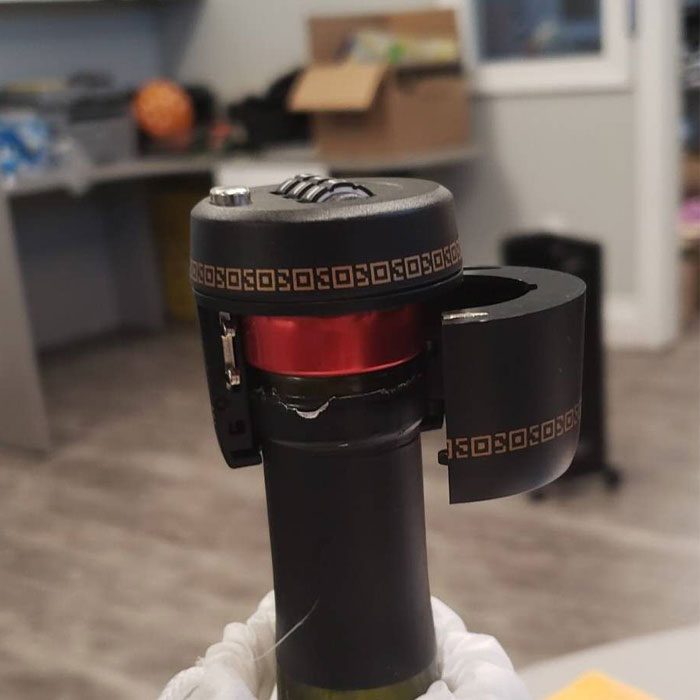 3 Digital Wine Bottle Lock Wine Bottle Stopper Combination Lock