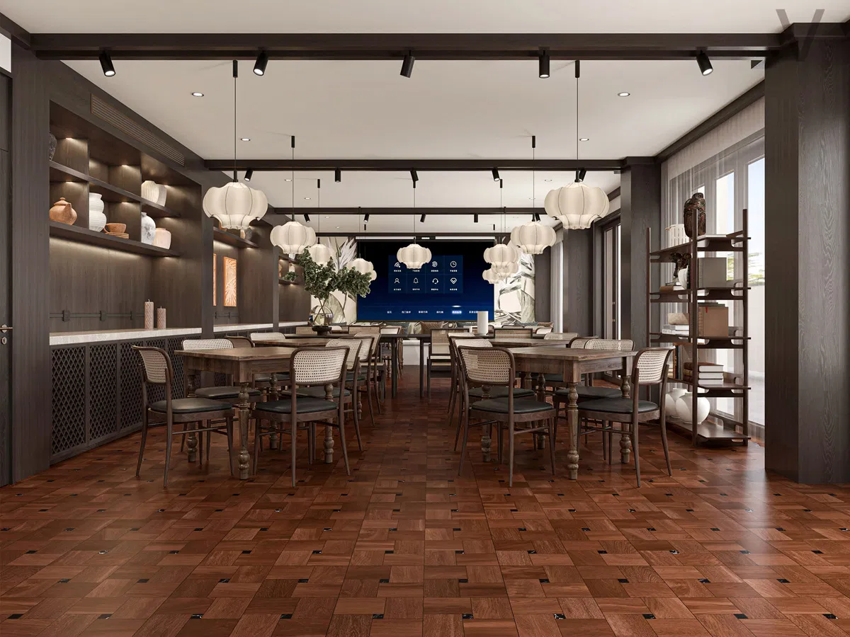 Wooden Decor House Tiles Ceramic 600*600mm Wood Texture Floor Tile for Bedroom Wood Modern Glazed Porcelain Tiles