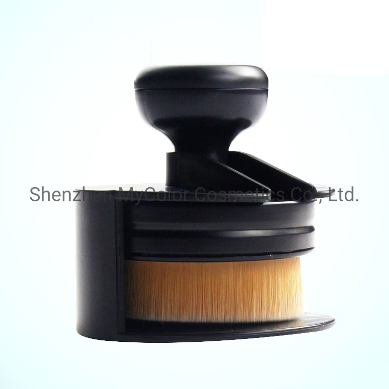 Single Stamp Cosmetic Brush 1PC Flat Multi Functional Foundation Powder Blush Kabuki Brush for Make up
