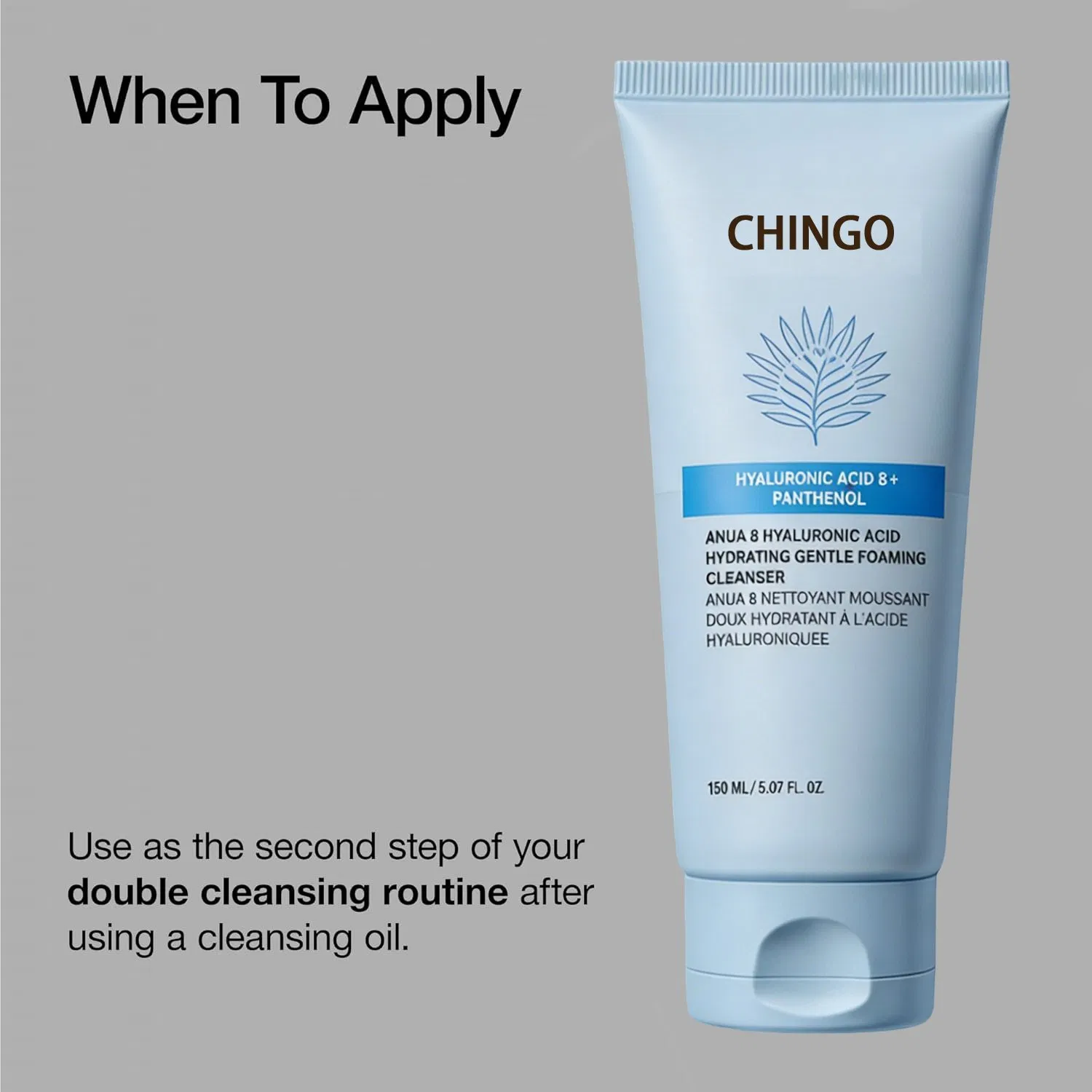 Gentle Moisturizing Face Cleanser Calms Delicate Skin Comfortably