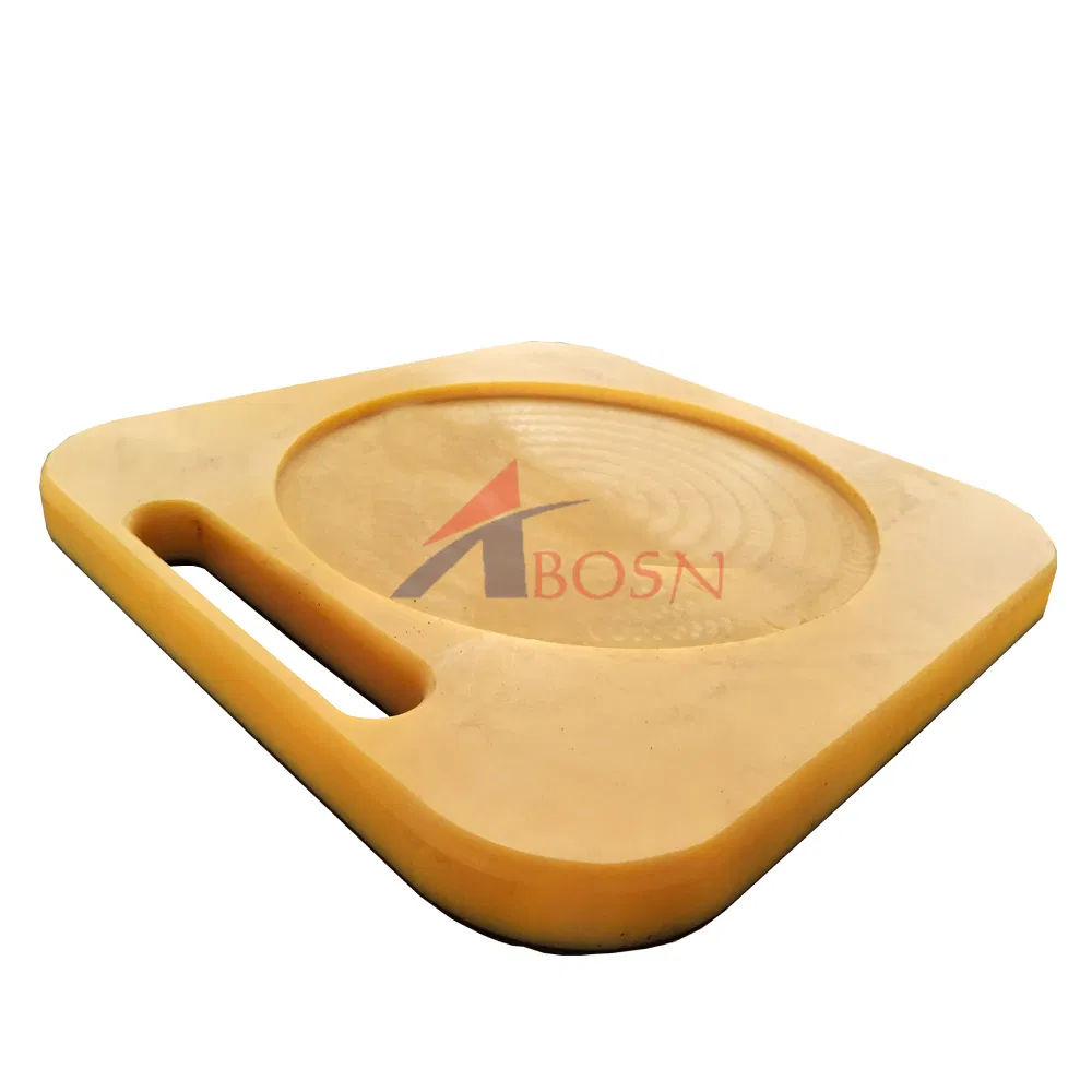 New Materials Round UHMWPE Sheet Crane Outrigger Pad for Sale
