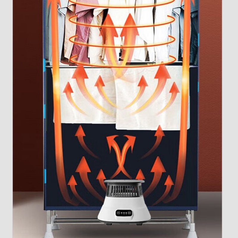 Tijump 15kg 1200W Waterproof Cloth Electric Household Standing Clothes Drying Dryer