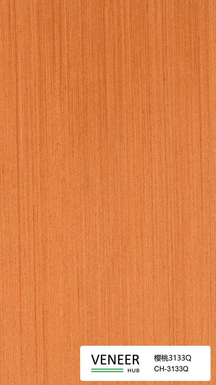 Natural Like Appearance Cherry Recon Veneer