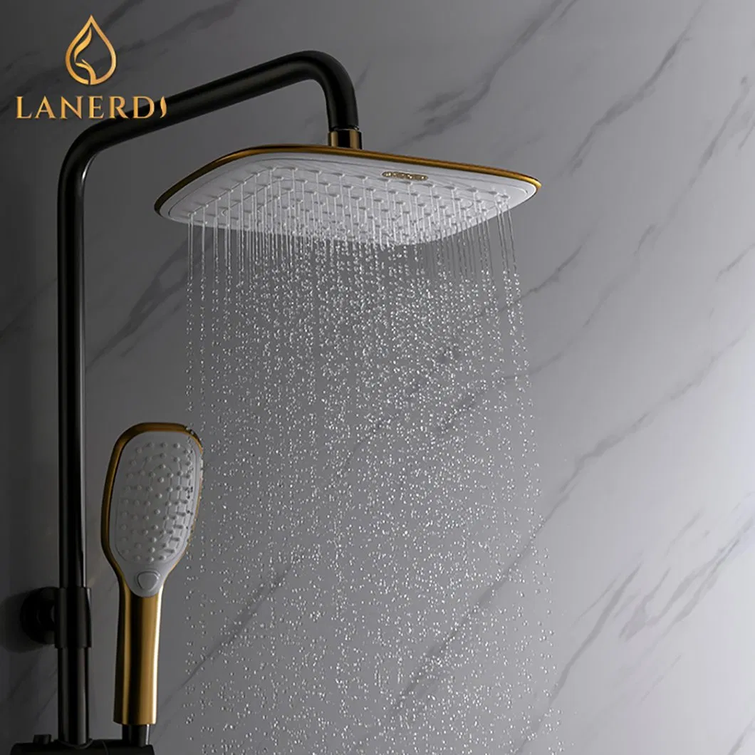 Смеситель для душа Anmei, латунь, гун-грей