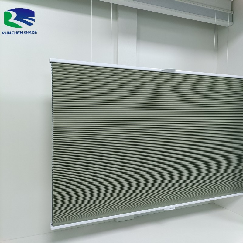 Motorized Honeycomb Honeycomb Shades Double Cellular Blinds