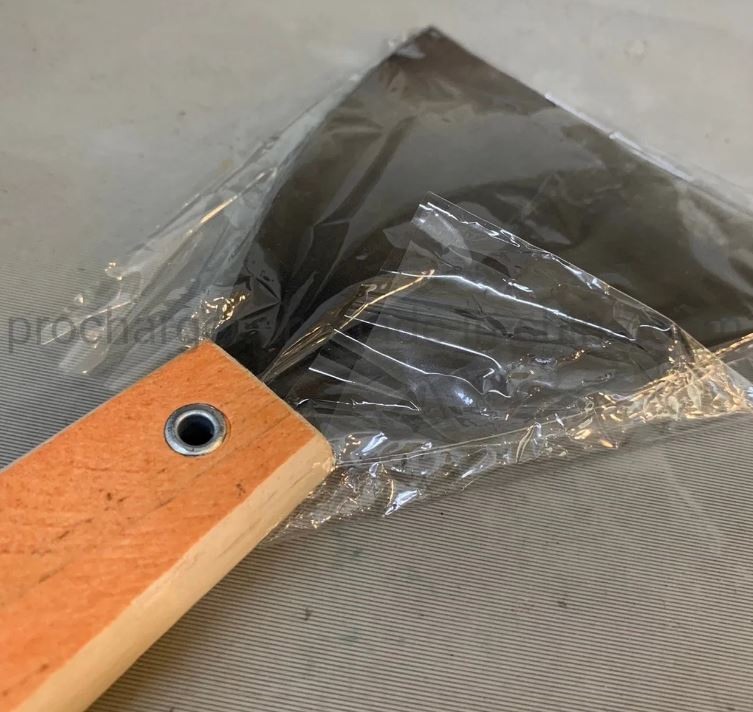 Hot Selling High Quality 3" Painting Scraper with Wooden Handle, Carbon Steel Putty Knife