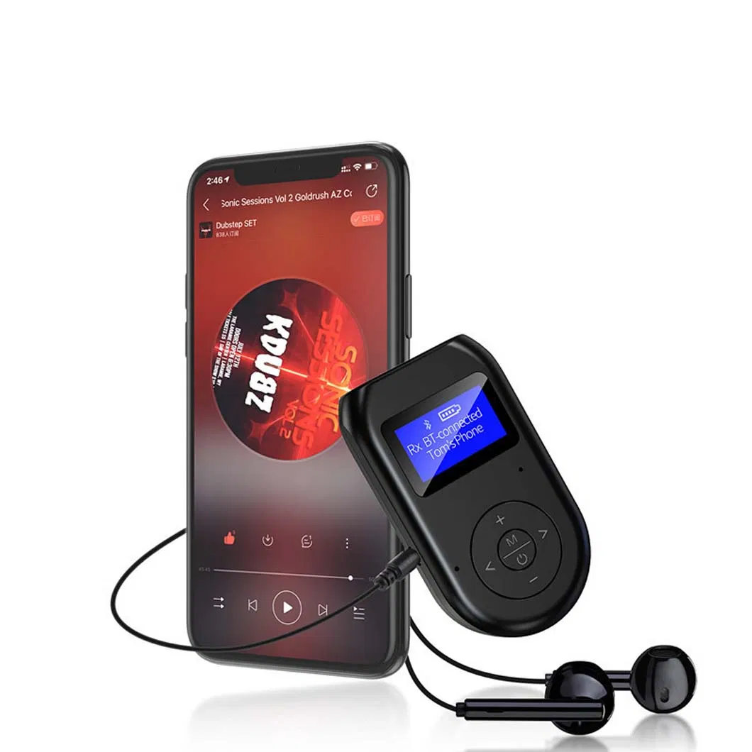 Premium Bluetooth 5.0 Audio Adapter with LCD Display