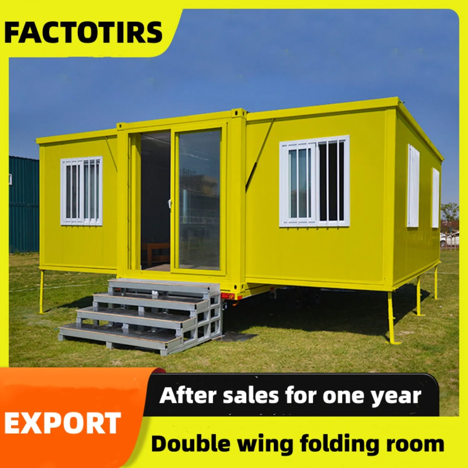 Made in China, Prefabricated Folding Houses with Three Bedrooms and One Living Room, Bathroom and Toilet Are Suitable for Hotels, Tourist Attractions, etc
