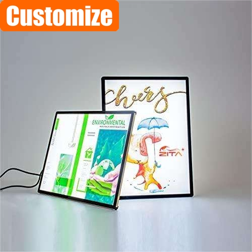 Customized Frame Smart Digital Display Magnetic Advertising Movie Posters Poster LED Poster