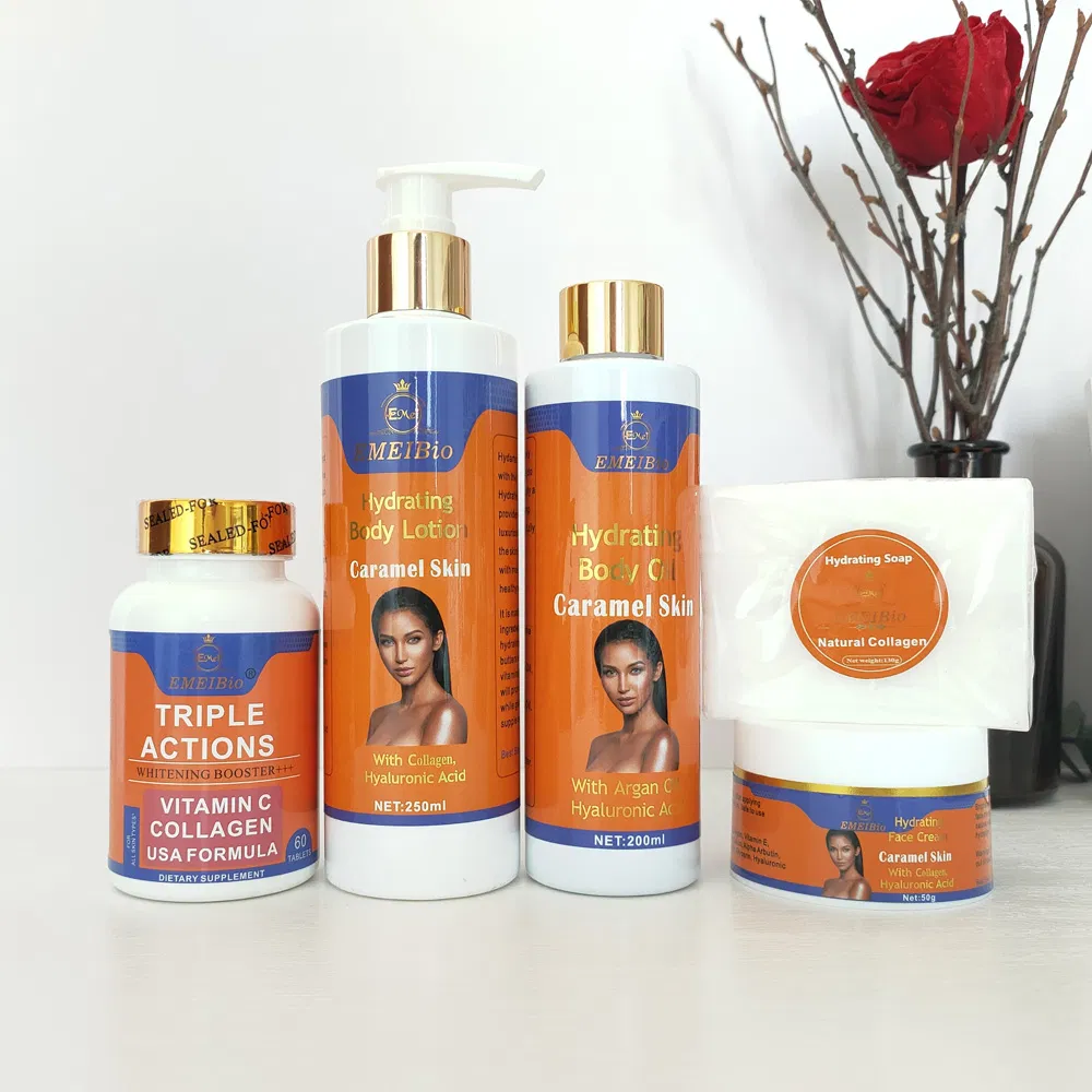 Natural Beauty 7 Days Caramel Skin Beauty Skin Care Set Oily Rejuvenation Brightening Caramel Skin Care Kit