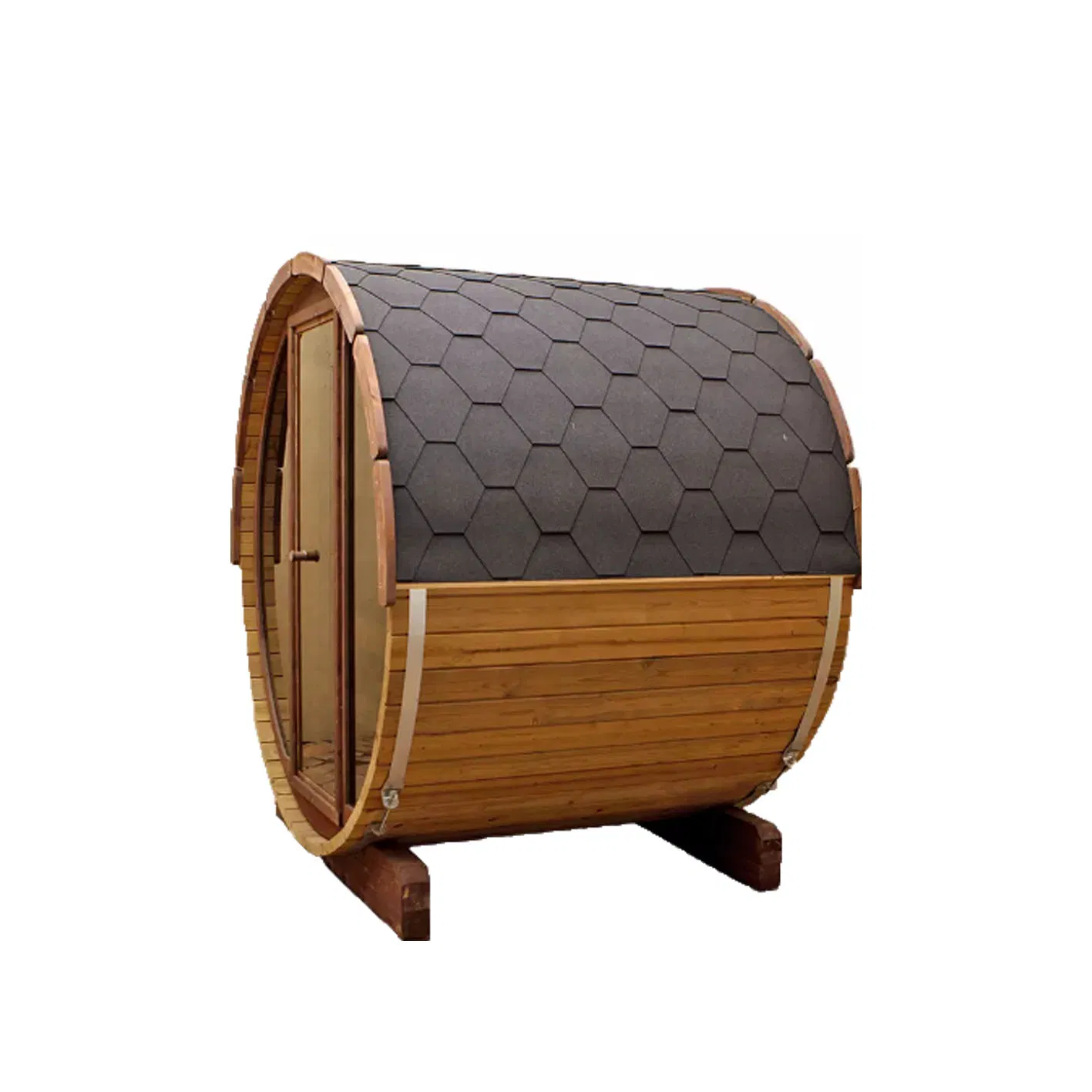 High-Temperature Resistance 4 Person Steam Sauna Romm Wood for Outdoor
