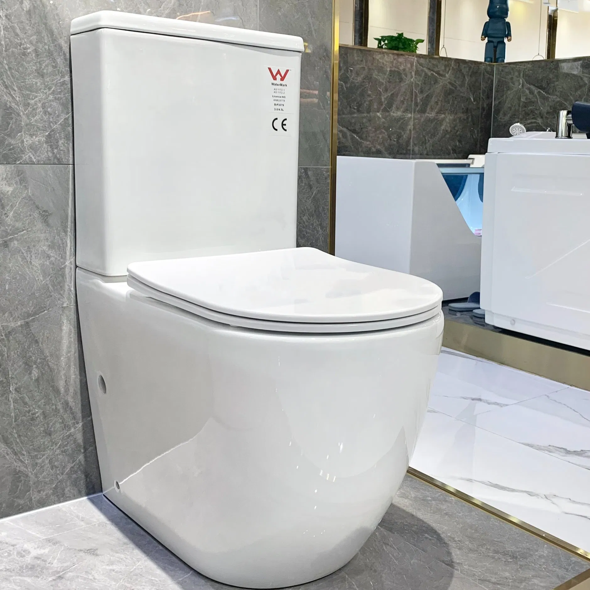Hot Sale Tornado Two Pieces Toilet for Watermark Factory Direct Wholesale Hotel Apartment