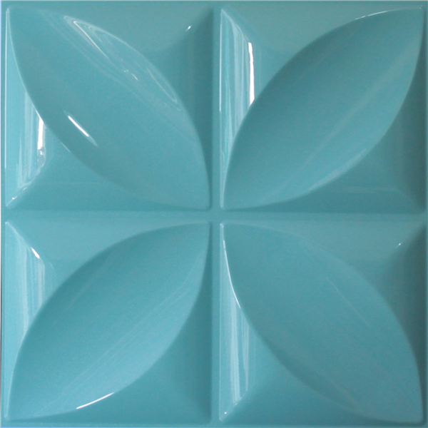 Laser Design 3D Wall Cladding Panels / Customized Shape 3D Wall Panel