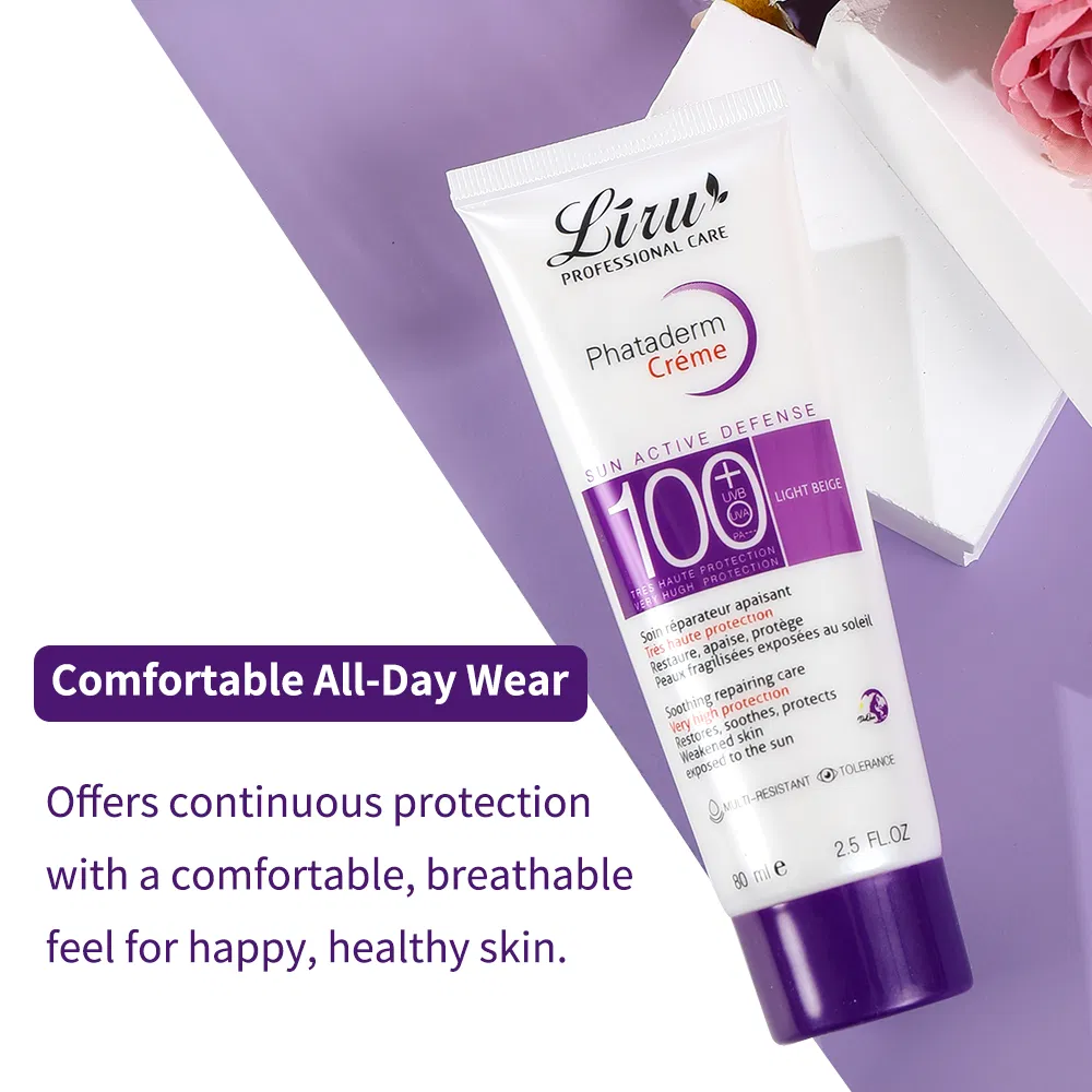 Customized Anti-Oxidation Sunblock Sun Skin Care Brightening Sunscreen SPF 100