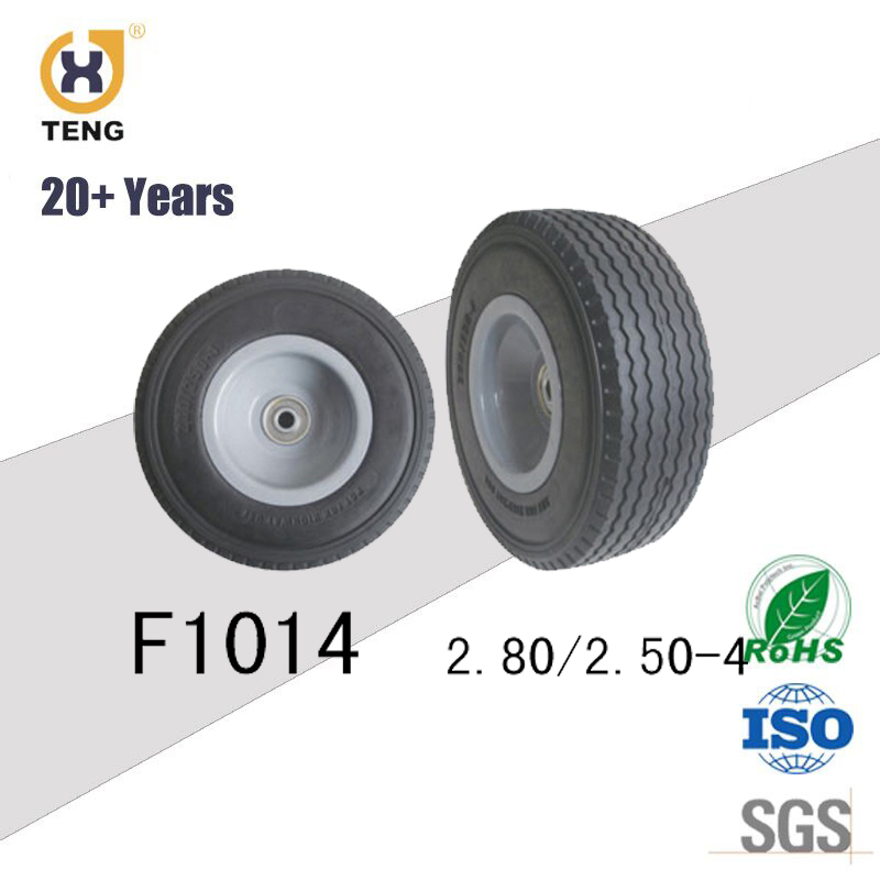 4.10/3.50-4 Durable Solid PU Wheel