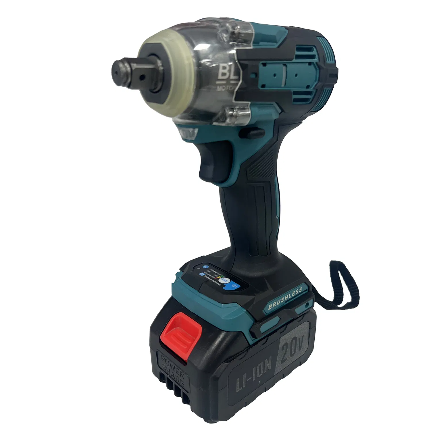 2023 Professional Power Tools 320n*M Torque Cordless Impact Wrench Withtwo 3.0ah Battery