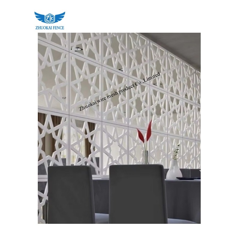 Factory Price Modern Stainless Steel Partition Wall Decor Gold Room Divider Screen