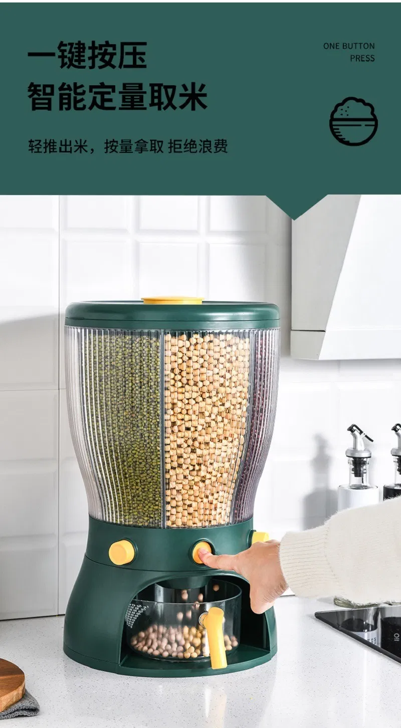 Storage Box with Lid Moisture Insect Proof Grain Organizer Bl17212