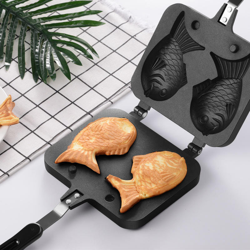 Форма для вафель в виде рыбки Taiyaki
