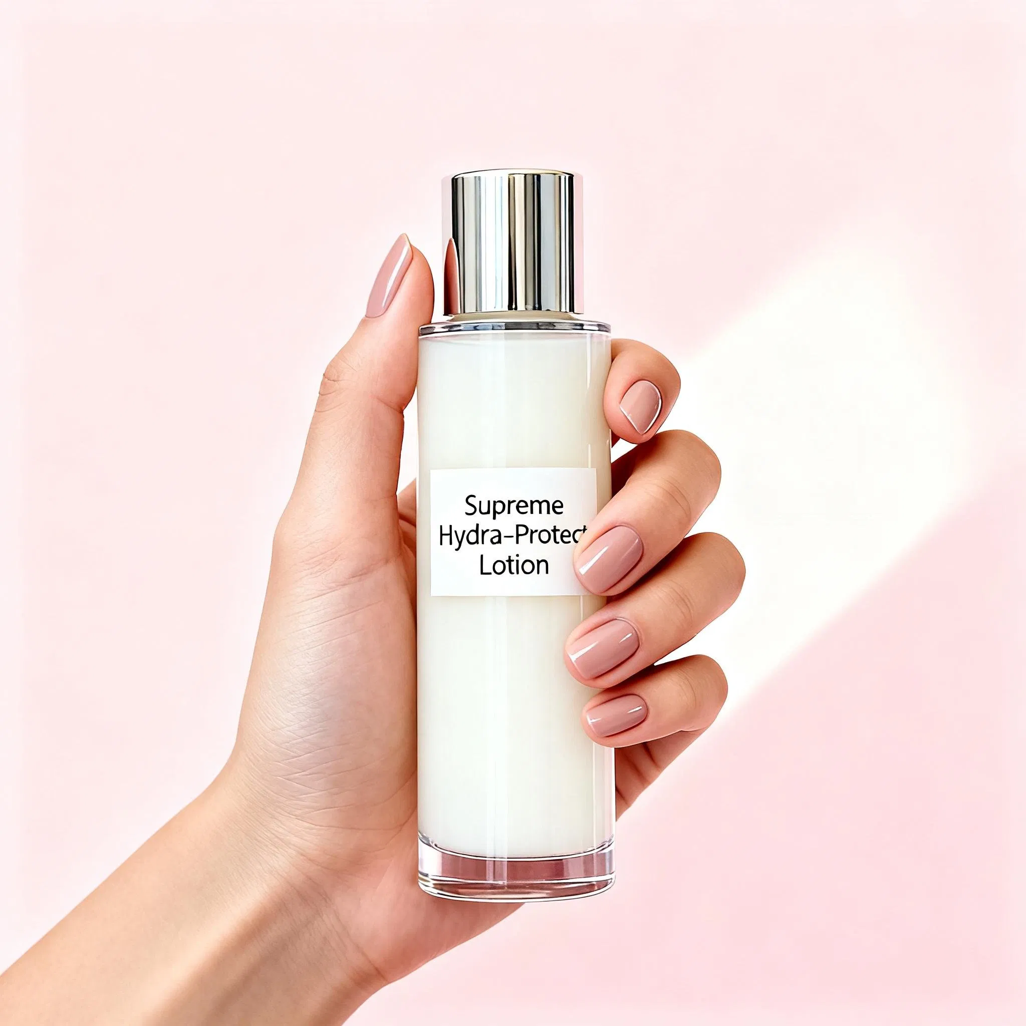 Professional Whitening Tocopherol and Panthenol Soothing Hydration Face Lotion for Dry and Sensitive Skin Care