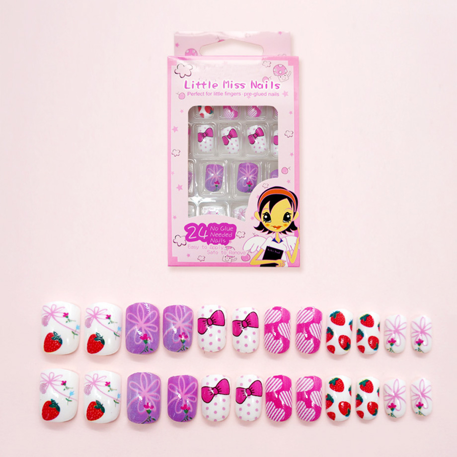 Supplier of Non-Toxic Premium Gel Nail Stickers for Kids, Nail Art for Girls