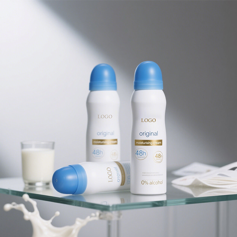 Deodorizing Antiperspirant Cream and Antiperspirant Spray Suitable for Both Men and Women