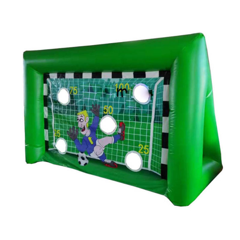 Guangzhou China Inflatable Products Portable Outdoor Target Inflatable Football Gate Inflatable Soccer Goal for Kids
