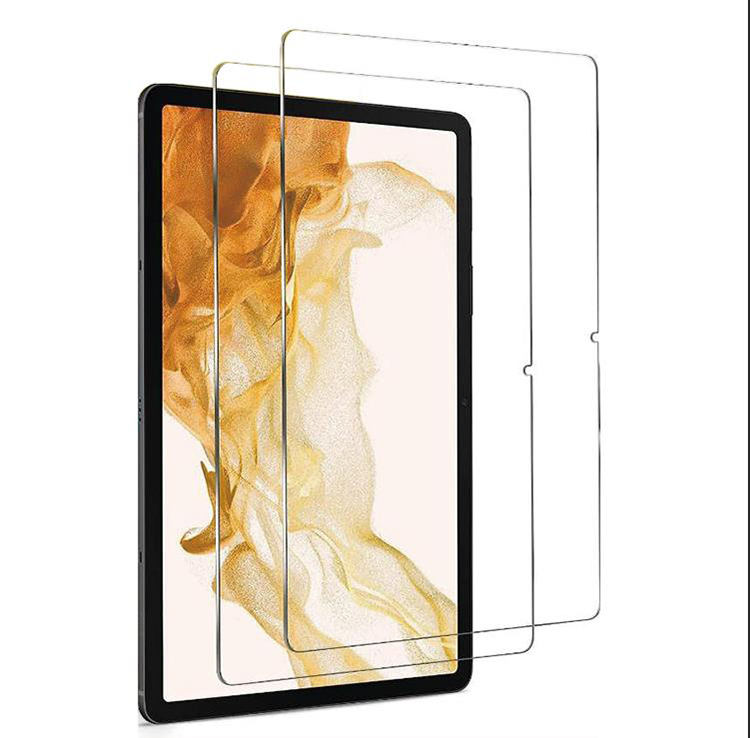 Anti Scratch HD Tempered Glass Screen Protector for Samsung Galaxy Tab S9 Plus/S8 Plus 12.4 Inch