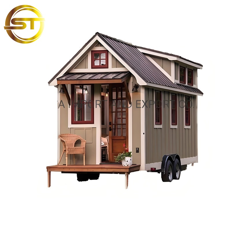 Modern Model Standard Tiny House on Wheels Trailer