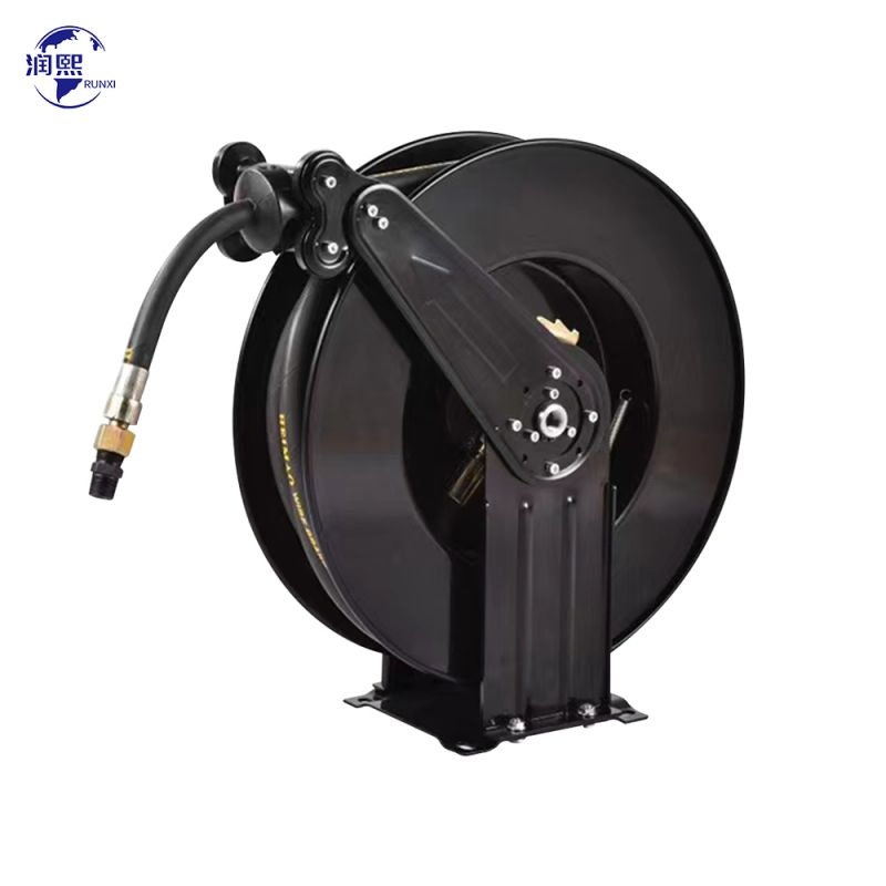 High Pressure Power Washer Water Oil Fuel Gas Air Hose Reel