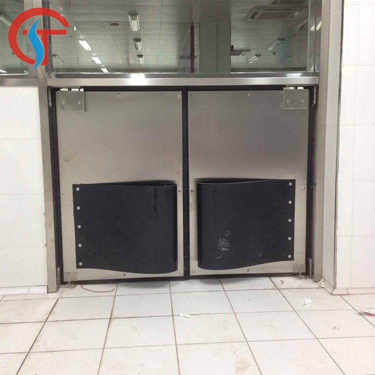 Commercial Kitchen Swing Double Action Impact Door for Restaurant
