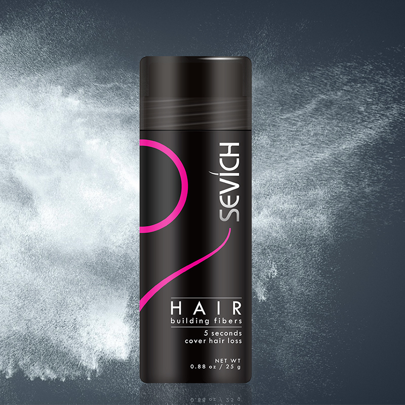 OEM Private Label Organic Thickening Styling Hair Fibre Keratin Powder Spray Applicator Hair Building Fiber