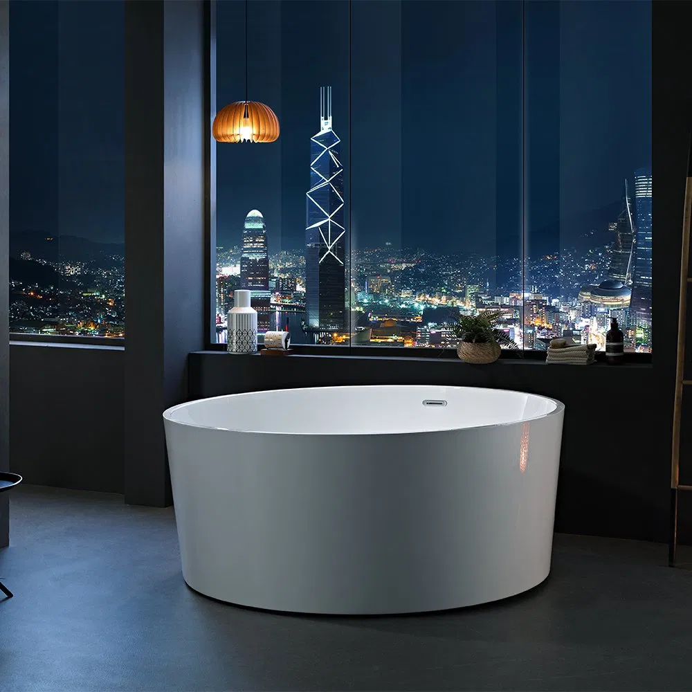 Большая угловая акриловая ванна для замачивания