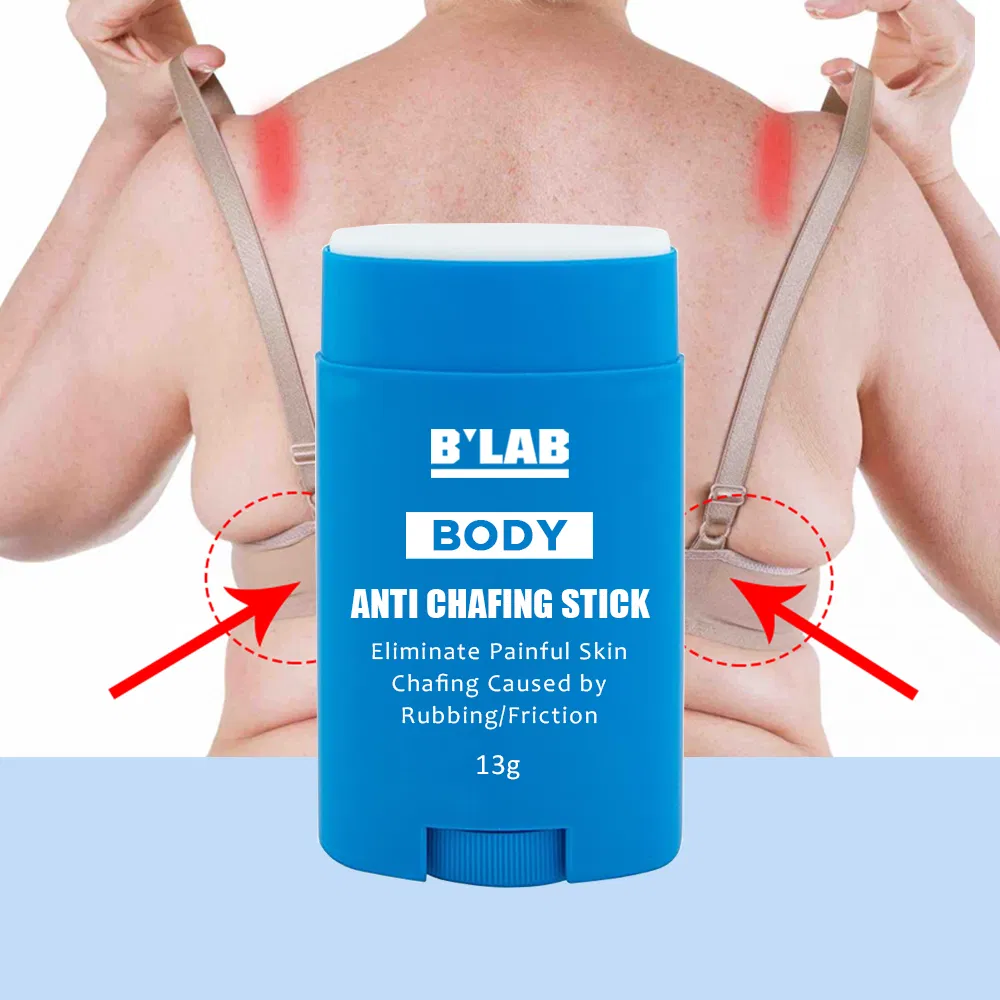 Custom Non Greasy Thigh Rub Protection Anti Chafe Stick with Shea Butter