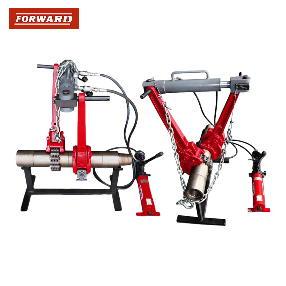 HDD Drill Rod Pipe Breakout Shackle Hydraulic Power Tong