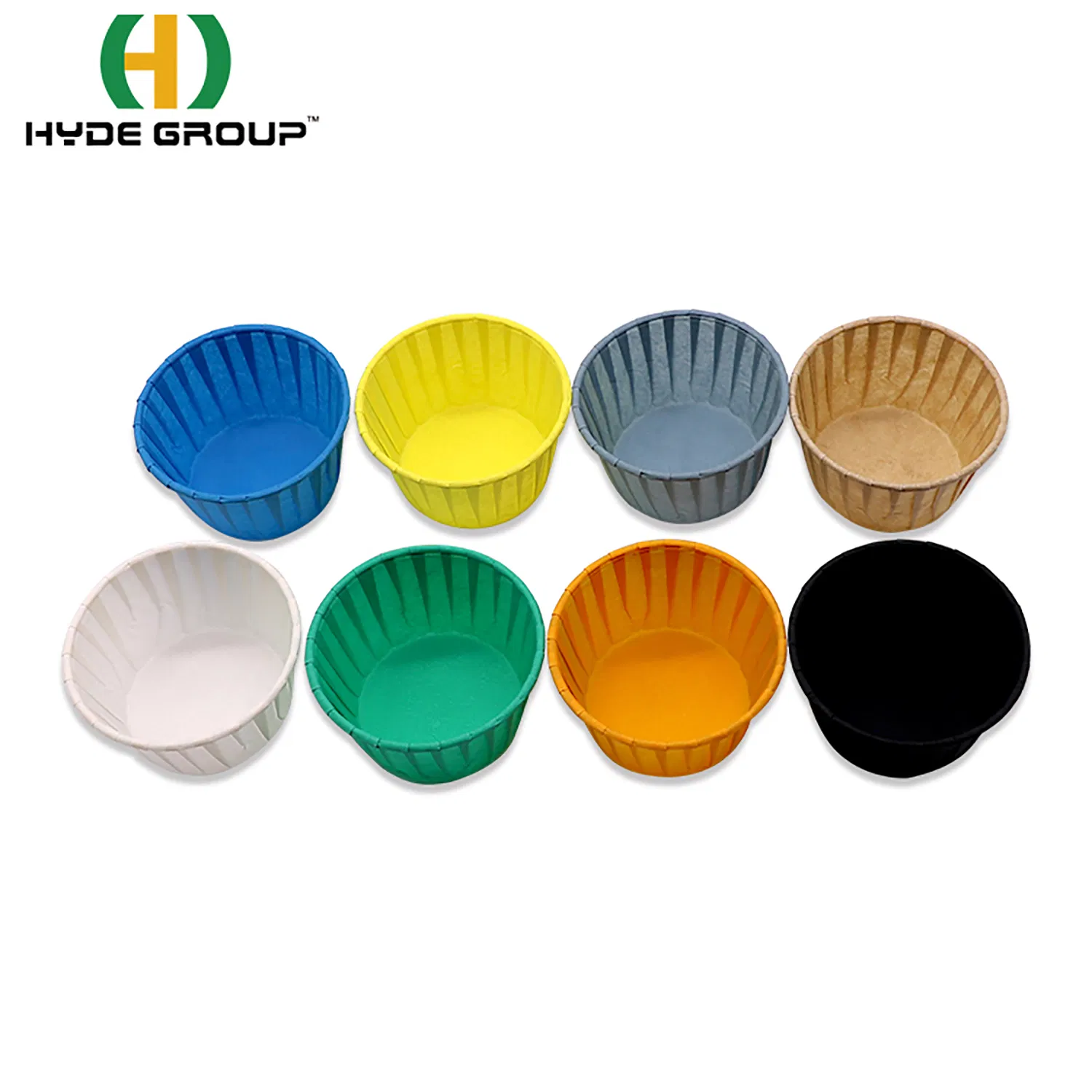 2oz 2.5oz 3oz 3.5oz Sauce Yogurt Dessert Food Container One Shot Ice Cream Paper Cup Plastic Lid with Spoon