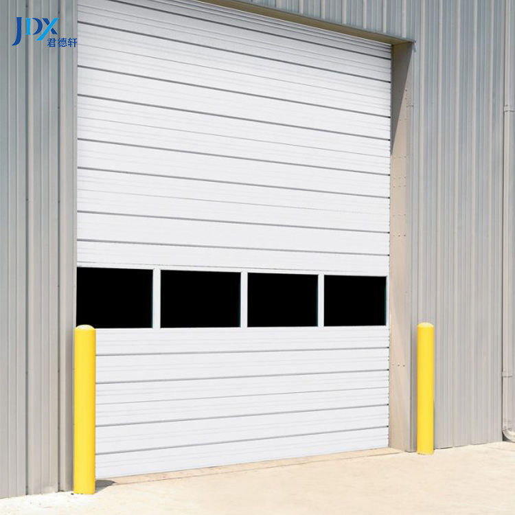 Factory Price Customize Sliding Rolling Gate Remote Control Aluminum Wood Steel Security Automatic Garage Door Motor Garage Door