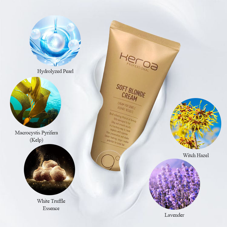 Professional Hair Color Cream Hair Bleaching Cream for Lightener 9 Level