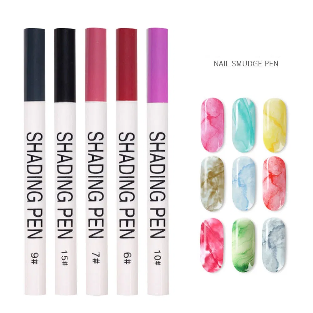 Manufacturers Wholesale Multi-Color Ink Glaze Color Quick Dry Gradual Nail Dye Pen