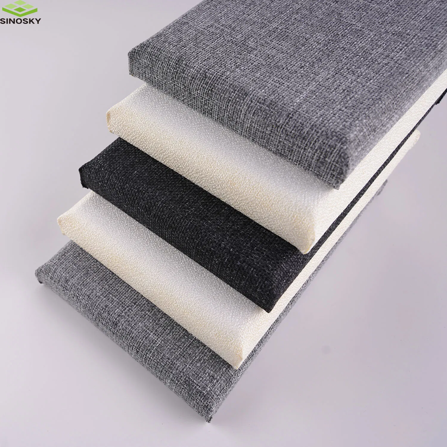 Decorative Fabric Acoustic Wrapped Sound Absorbing Wall Panels