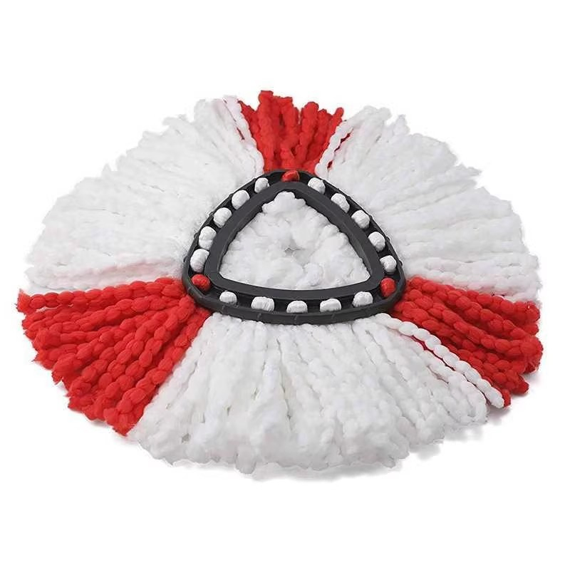 Rotating Triangular Cleaning Cloth Pad Mop Head