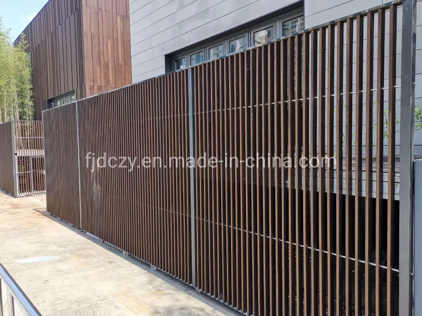 Outdoor Construction Material Wall Covering Bamboo Beams