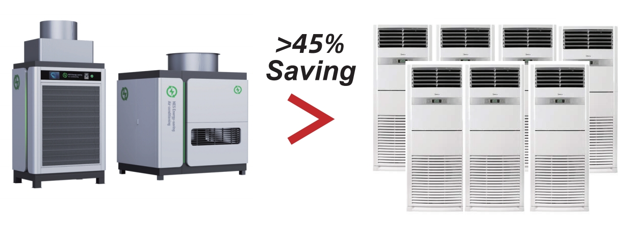 High - Cap Evap Cooling Eco - Dustproof AC for High - Dust Fact & Expo Events