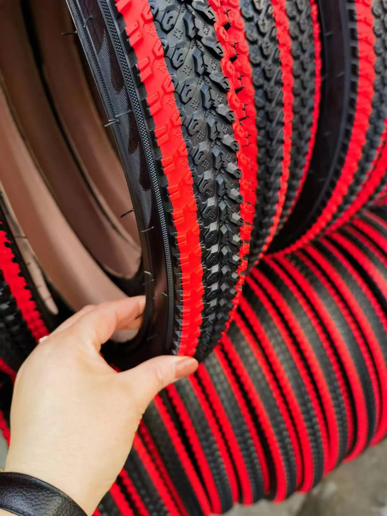 Шина велосипедная горная SPEEDMILE White Wall, набор размеров